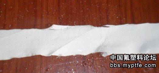 生料带不匀称