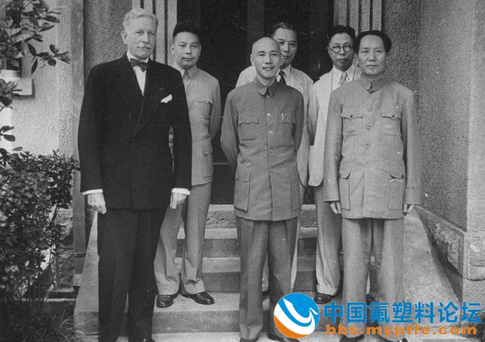 毛泽东与蒋介石2