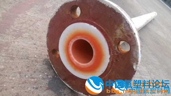 衬聚四氟乙烯管输送液溴发生泄露