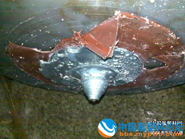 四氟泵叶轮脱落原因分析